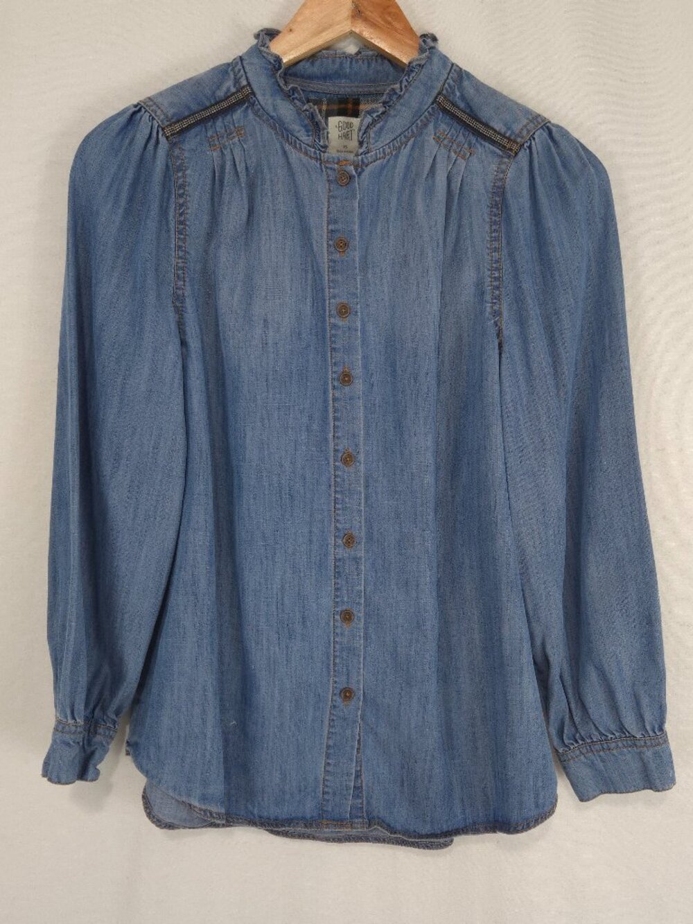 Matilda Jane Good Hart Women's Chambray Lyles Shirt